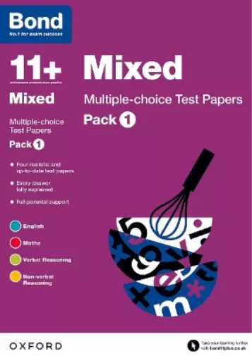 Bond 11+: Mixed Multiple-choice Test Papers: Pack 1, Primrose, Alison & Baines,