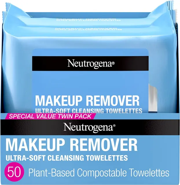 Cleansing Fragrance Free Makeup Remover Face Wipes, Cleansing Facial Towelettes