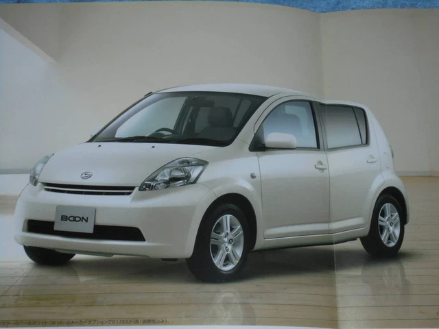 2005 Daihatsu Boone Special Edition Car Catalog 1.0Cl 1.3Cx Selection M300S M301