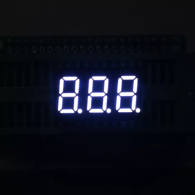 New 0.36" White LED 0.36 inch 3 Digit 7 Segment Display Common Anode / Cathode