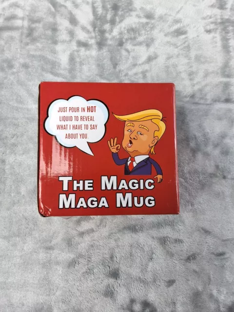 Donald Trump Magic Maga Mug "You Are The Best" GP Heat Activated NIB Cup Coffee