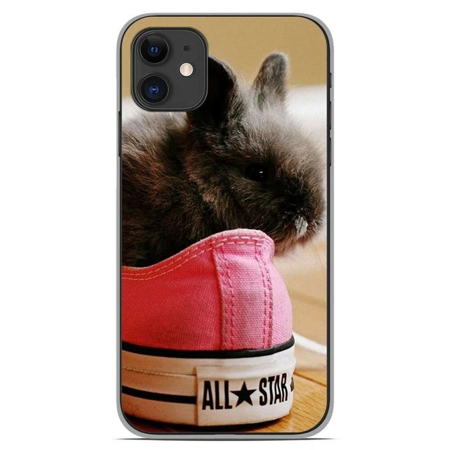 Coque Housse Etui Apple iPhone 11 silicone gel motif Lapin allstar