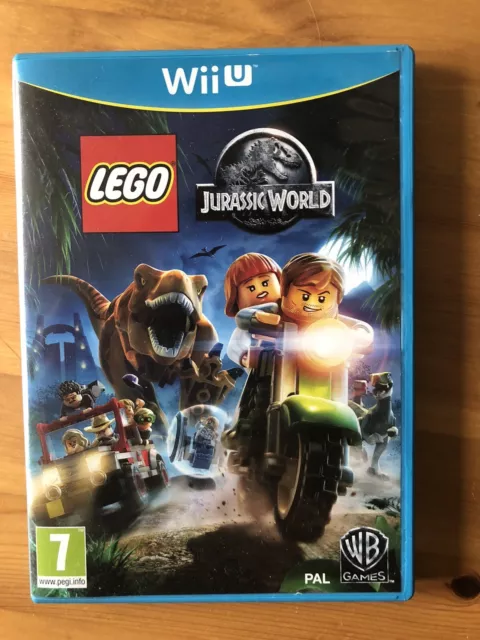 Lego Jurassic World -- Nintendo Wii U -- Complete With Manual