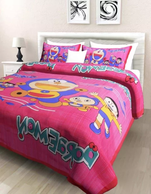 Sábana decorativa india tamaño queen 100% algodón con fundas de almohada