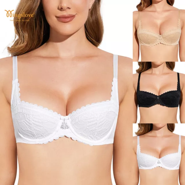 PUSH UP BRAS Freya Lingerie Patsy Lightly Padded Underwired Half Cup Bra  1223 $21.59 - PicClick