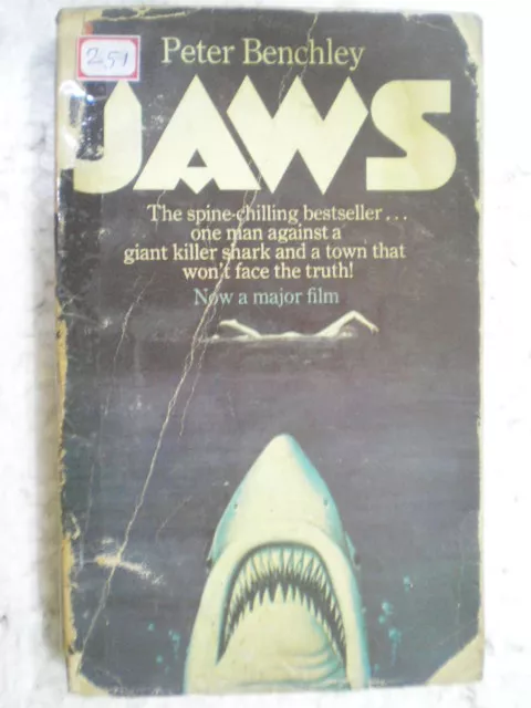 Jaws Peter Benchley Rare Book 1975