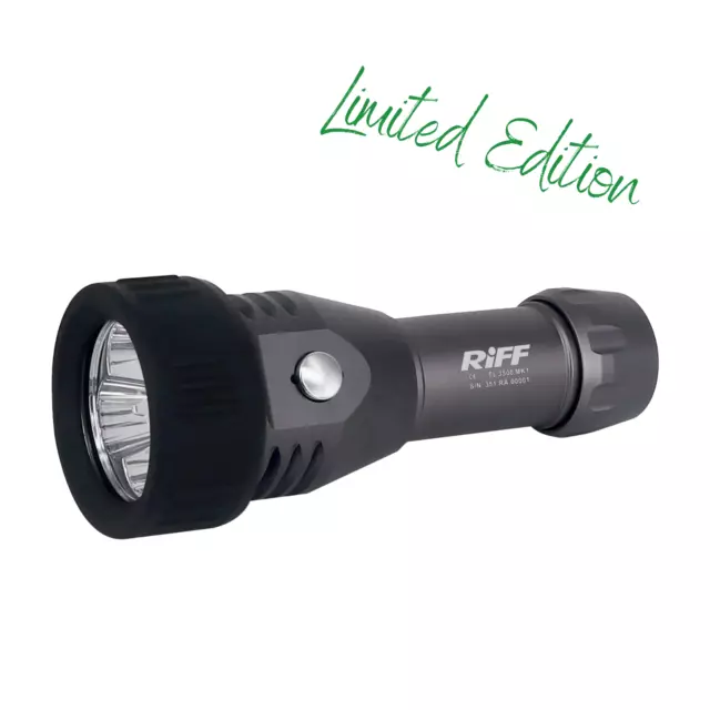 Limitierte Sonderedition: RiFF Spotlicht-Tauchlampe TL3500 MK1 (3500 Lumen)