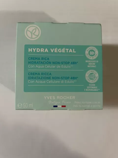 Yves Rocher Crema Viso Idratante HYDRA VEGETAL