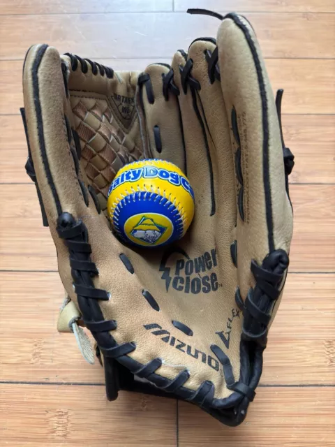 Mizuno Baseball Glove MMX116P Prospect Series Power Close 11.5 Inches With Ball