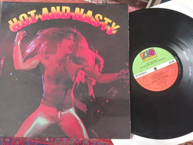 BLACK OAK ARKANSAS -  Hot And Nasty (The Best Of),  RARE ORIG 1974 UK LP .... EX