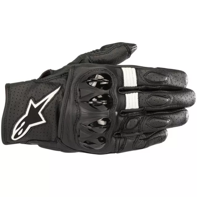 NEW Alpinestars Celer V2 Black Leather Gloves