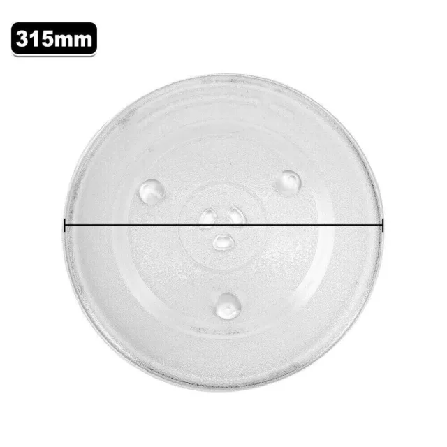 Microwave Oven Platter Turntable Glass Tray Glass Plate Dia - 315mm