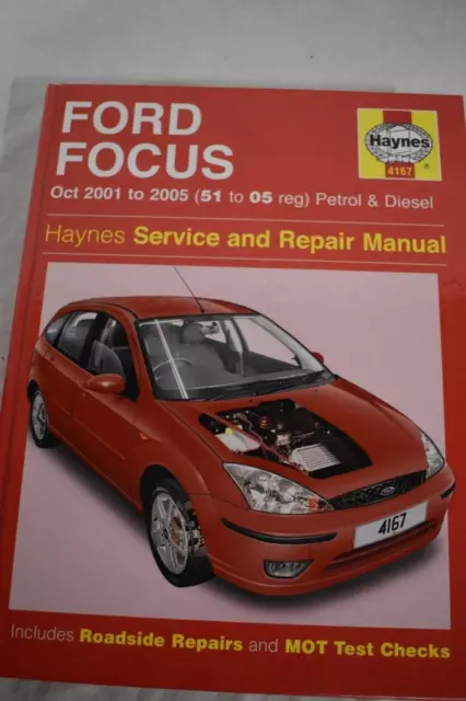 Haynes FORD FOCUS (2001-2005) Service & Repair Manual (Hardback)