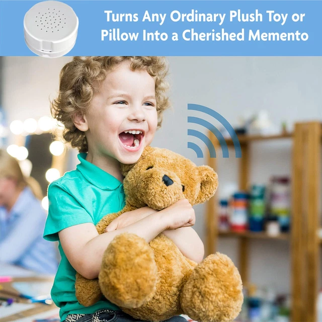 2PCS TEDDY BEAR Voice Recorder 30 Seconds Voice Box For Stuffed Animal 2pcs-teddy-bear-voice-recorder-30-seconds-voice-box-for-stuffed-animal