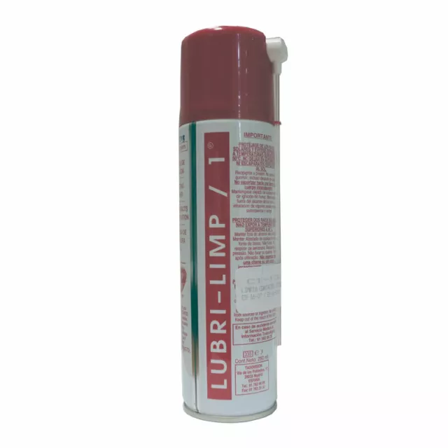 Spray Limpiacontactos Lubricante ligero, Limpia y lubrica los contactos eléctric