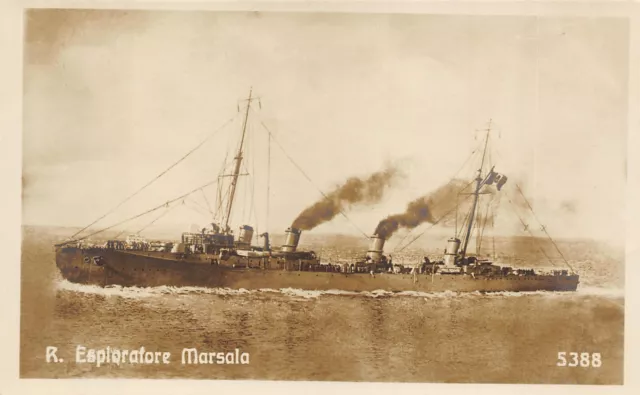 A3810) Marina, Regia Nave Esploratore Marsala.