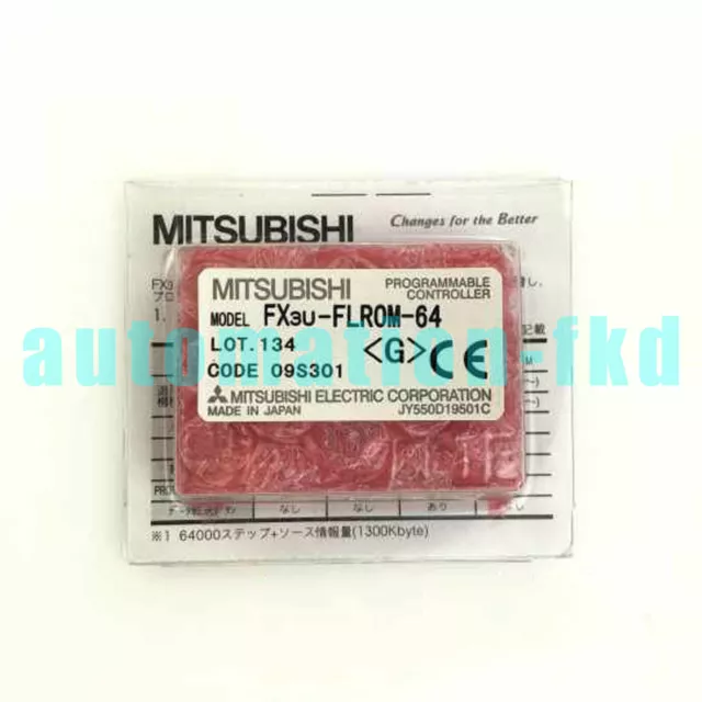 Brand New Mitsubishi FX3U-FLROM-64 memory card One year warranty #AF