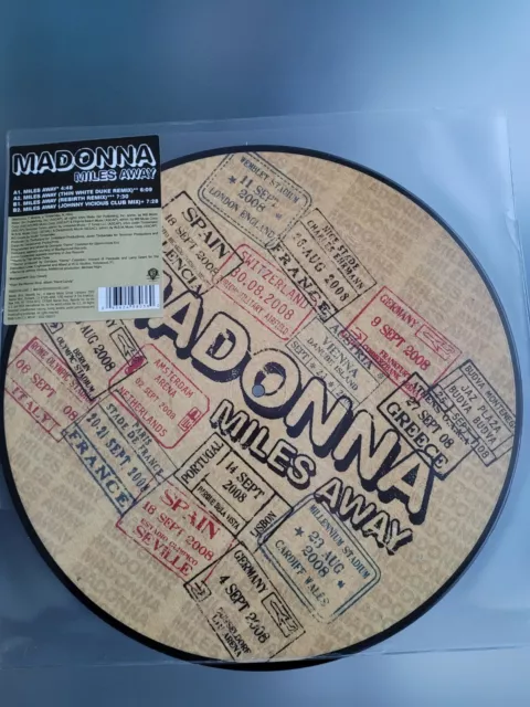 Madonna - Picture Disc - Miles Away