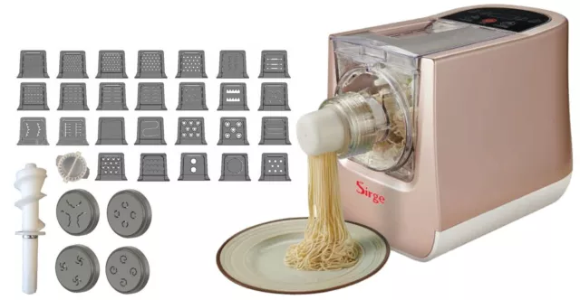 Macchina per pasta fresca a Casa 300W - 30 trafile incluse - impasta e produce