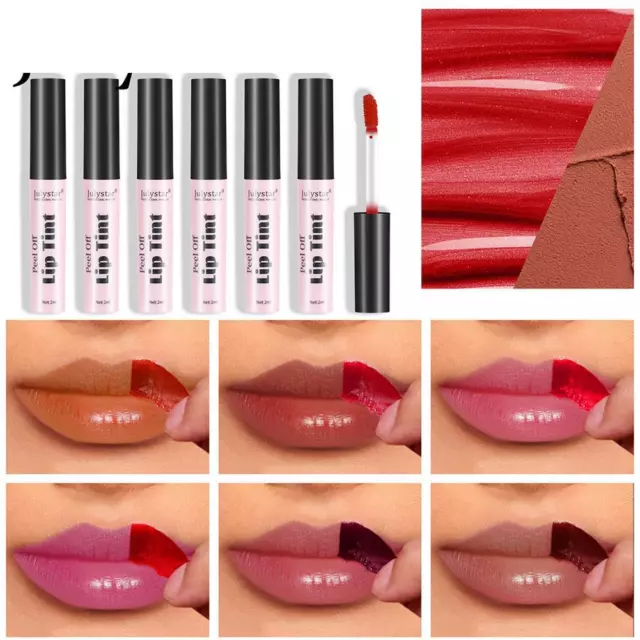 Lipstick Tear Off Lip Gloss With Long-lasting Matte Lip Gloss Women's Cosmetics