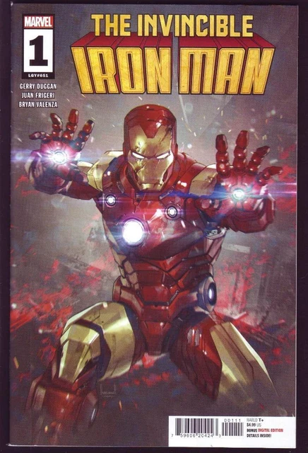Invincible Iron Man #1 (2023) Cover Art by Kael Ngu First Print NM