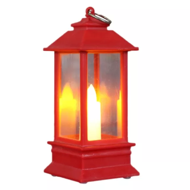 Portable Button Battery Operated for Lantern Old-fashioned Wind Lamps