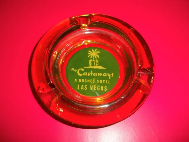Vintage Ash Tray - The Castaways - A Hughes Hotel - Las Vegas