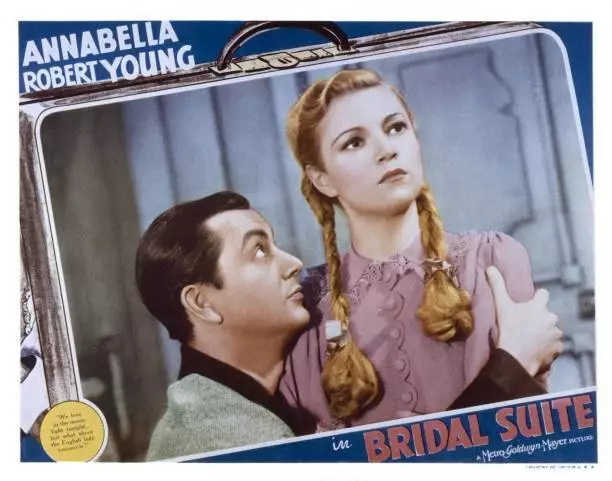 Bridal Suite lobby card Robert Young Annabella 1939 OLD PHOTO