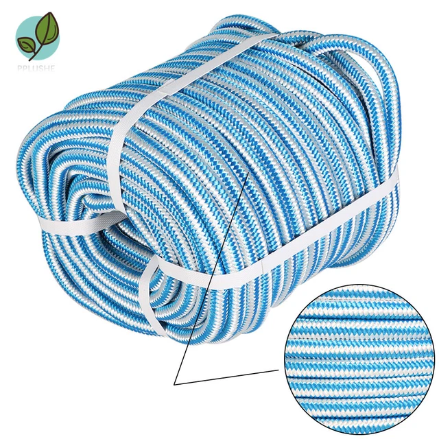 Braided Polyester Arborist Rigging Rope Garden (1/2" x 150') Strong Pulling