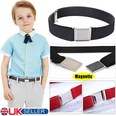 Kids Toddler Belt Elastic Stretch Adjustable Belt for Boys Girls with Buckle UK