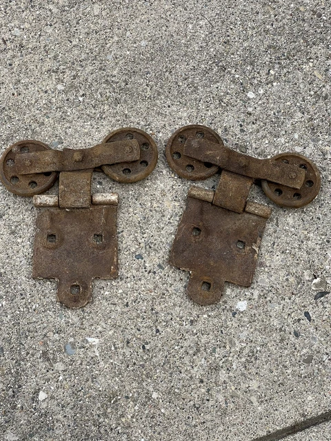 Antique sliding door roller Set