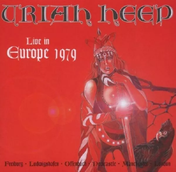 Uriah Heep - Live In Europe 1979 2 Cd Neu
