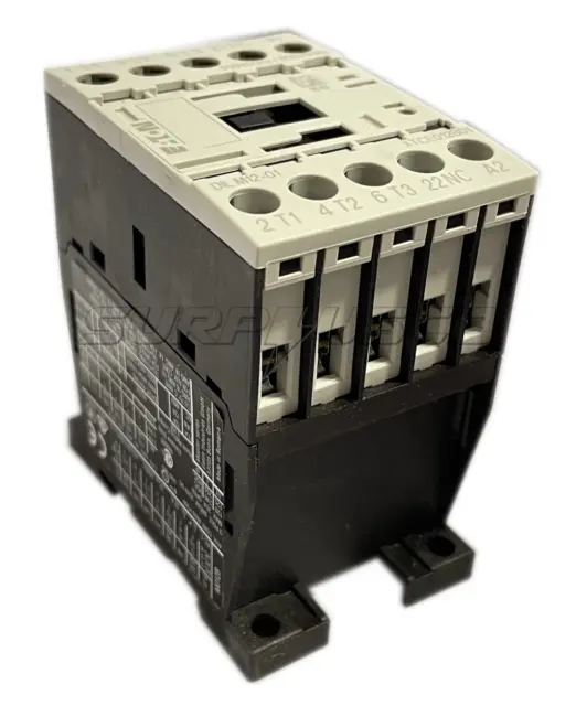 Eaton XTCE012B01D Full Voltage Non-Reversing IEC Contactor, 12 Amp, 600V, 3 Pole
