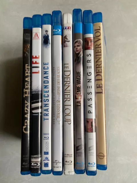 Lot de 8 Blu-ray transcendance Passenger Life (FR) Marion cotillard johnny depp