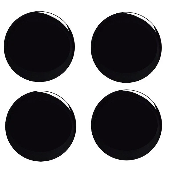 4x Silicone Sticker ∅= 55 MM for Hub Caps Emblems Sticker Lines