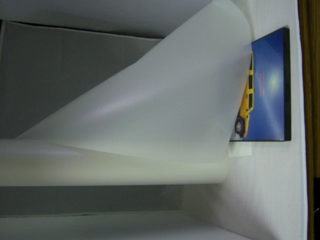 20" X 24' Roll White Frost Matte Opaque Film Privacy For Office,Bathroom,Home