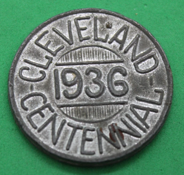 1936 Cleveland Centennial Token - Great Lakes Exposition