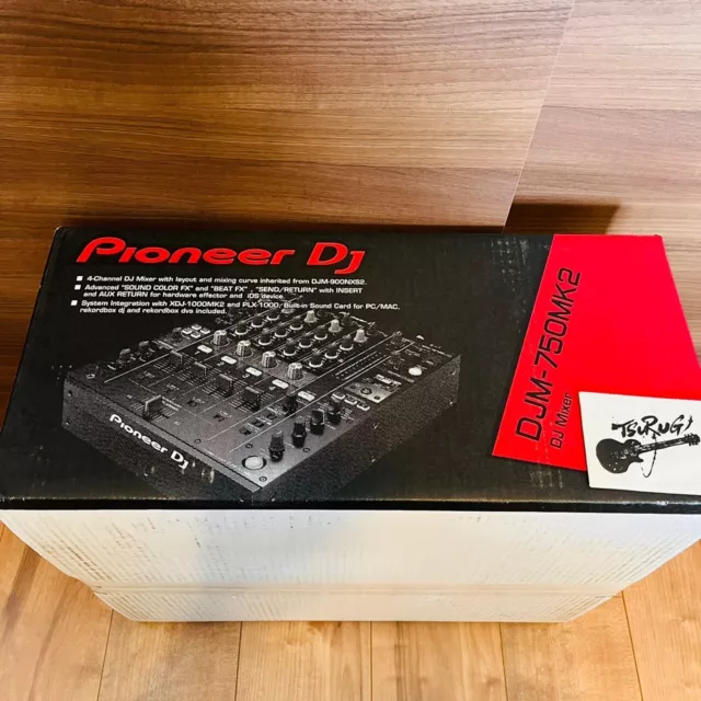 Pioneer DJM-750MK2 Pro Dj Mixer Rekorodbox 4-Channel DJM750MK2 750 MK2 100V