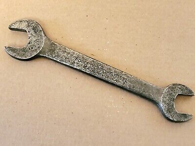 Vintage Billings USA Open End Wrench 1 "& 15/16" HEAVY DUTY Chrome Forged Steel