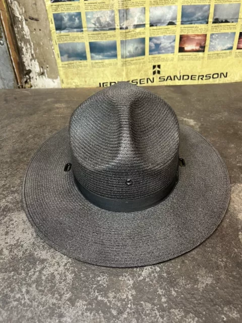 Black Stratton Duty Hat Size 7