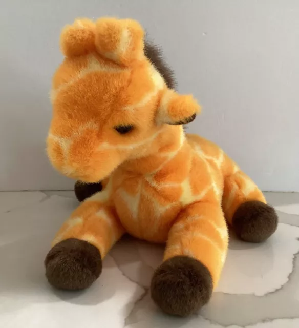 1998 Ty TWIGS the Giraffe Beanie Buddy 9”