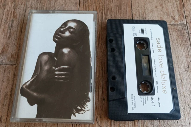 Sade Love Deluxe  Cassette Audio Tape K7 Holland 1992