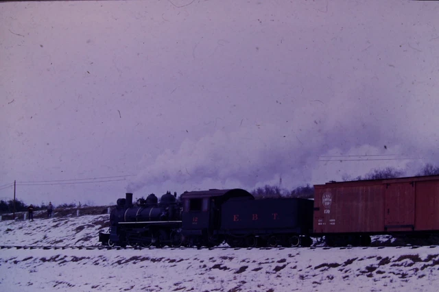 Kodachrome Original Slide East Broad Top Mixed Train  (1970) Item #CC2867