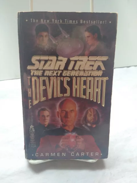 Star Trek: The Next Generation - The Devil's Heart Paperback Carmen Carter TNG