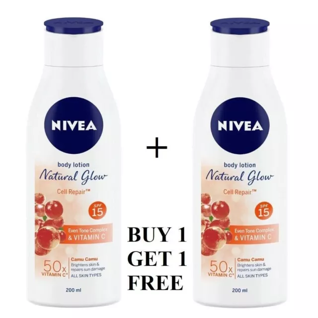 NIVEA Lotion corporelle extra blanchissante Réparation cellulaire | 200 ML...