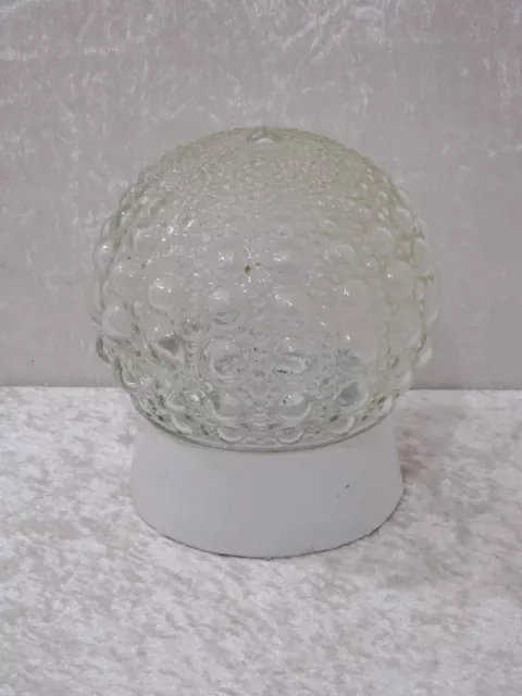 y5myeS - DDR Space Âge Design Eisglas Boule Lampe Vintage À 1970