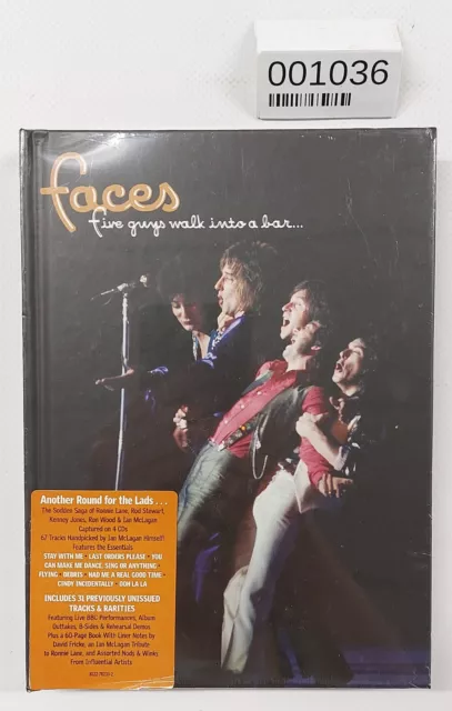 eskalere trone prop FACES FIVE GUYS Walk Into A Bar... Rhino Box Set 4x CD Rod Stewart Ronnie  Lane £31.00 - PicClick UK
