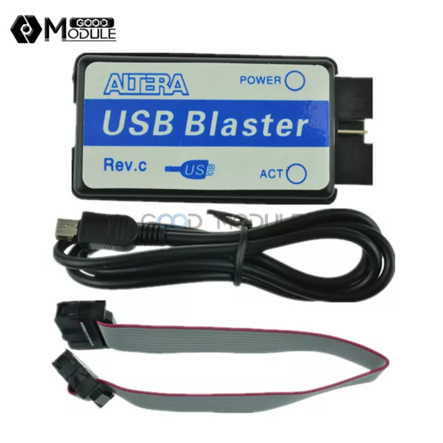 Mini Usb Blaster Cable For CPLD FPGA NIOS JTAG Programmer GM