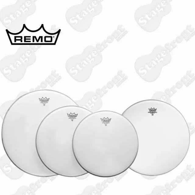 Remo Coated Drum Head Pack Emperor Pro Rock Skins 12", 13", 16" + 14" Pp-1010-Be