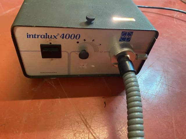 Volpi Intralux 4000 + Fiber Optic Cold Light Source, Fiber Optic Ring